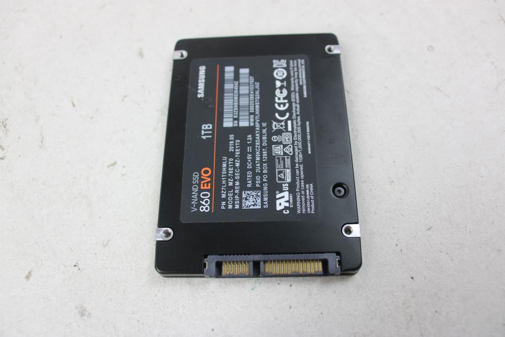 Samsung 860 Evo 1 Tb Memory & Storage