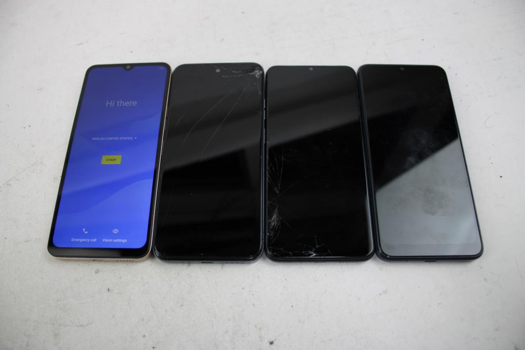 Samsung, Blu, Umigi Cell Phone Lot, 4 Pieces, Sold For Parts