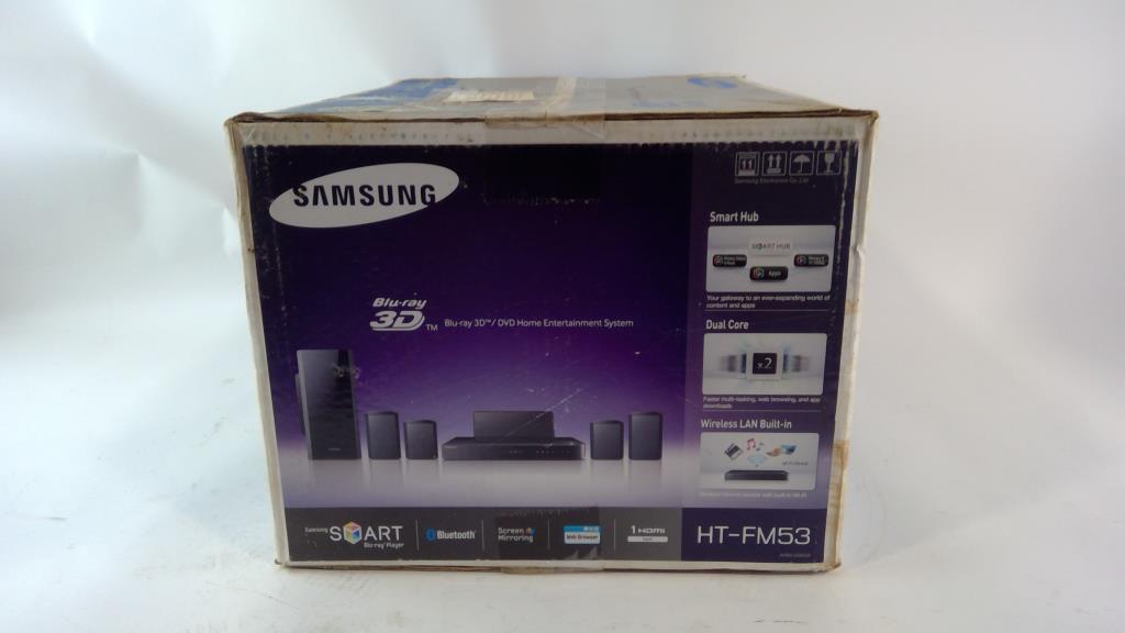 Samsung Bluray/DVD Home Entertainment System Property Room