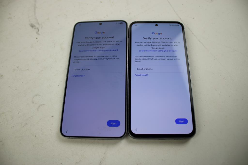 Samsung Cell Phone Lot, 2 Pieces, Sold For Parts