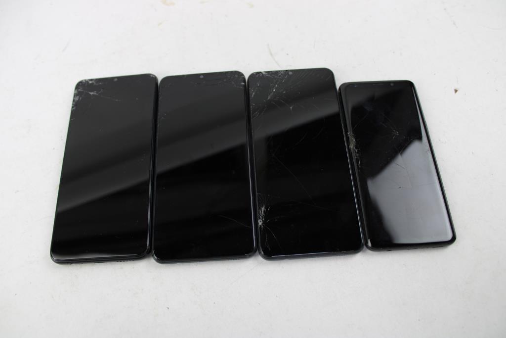 Samsung Cell Phone Lot, 4 Pieces, Sold For Parts