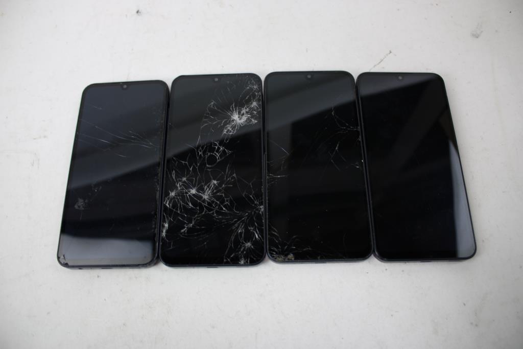 Samsung Cell Phone Lot, 4 Pieces, Sold For Parts