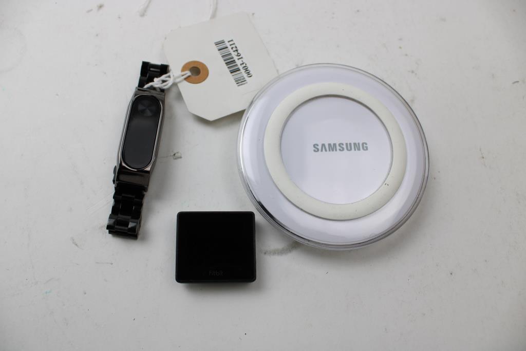 Samsung Charge Pad & Activity Trackers; 3 Pieces Property Room