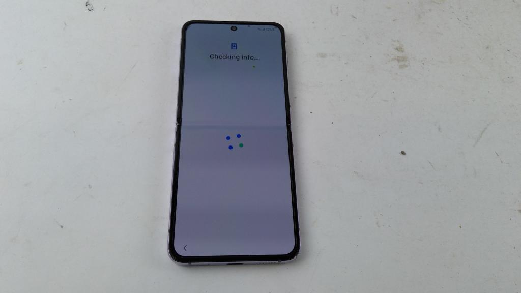 Samsung Flip Smartphone, Google Account Locked, Sold For Parts