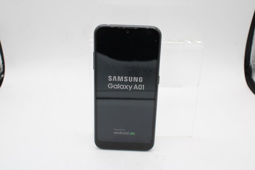Samsung Galaxy A01, 16GB, Unknown Carrier Google Account Locked, Sold