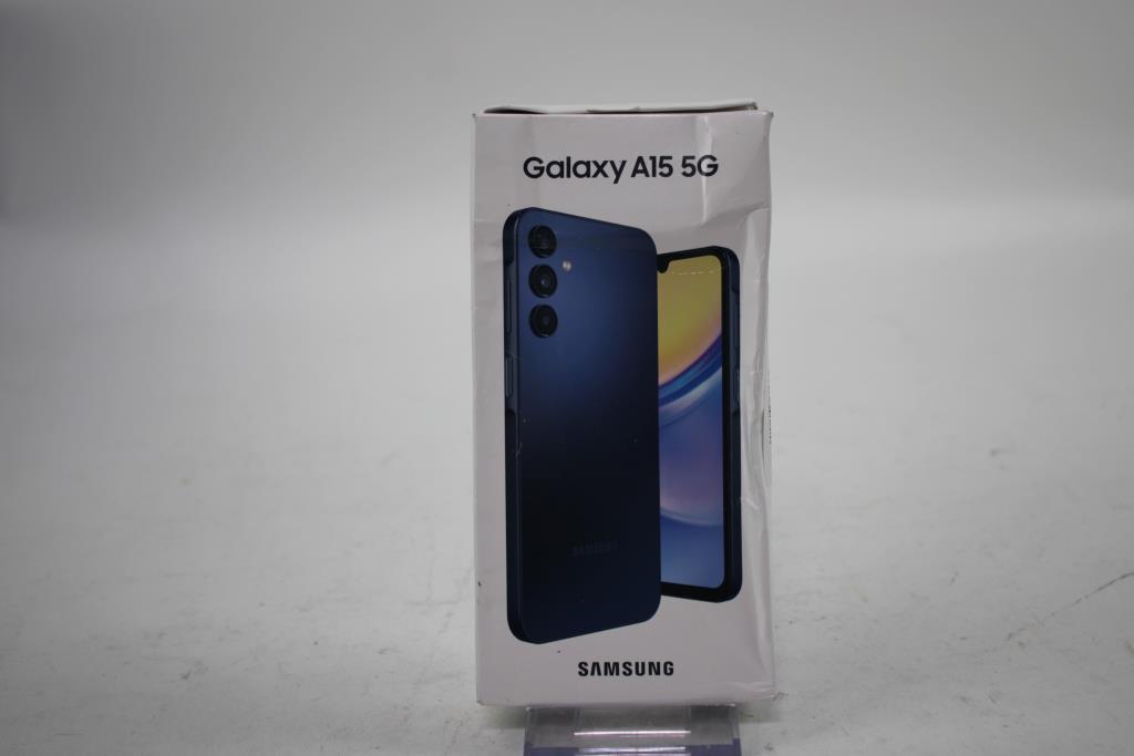 Samsung Galaxy A15 5G Smartphone, 128GB, Blue Black - NEW IN OPEN BOX