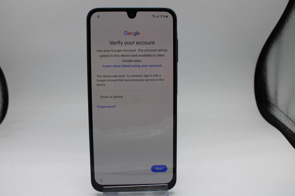 Samsung Galaxy A16 5G, 128 GB, T-Mobile, Google Account Locked, Sold For Parts