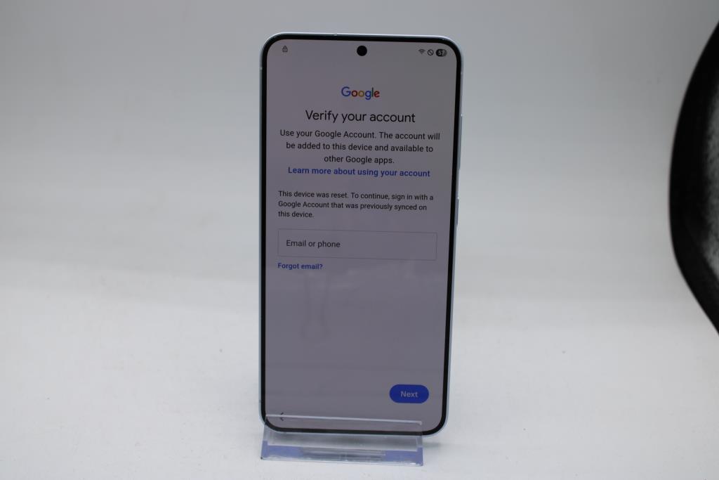 Samsung Galaxy A55 Smartphone, 128 GB, Spectrum Carrier, Google Account Locked, Sold For Parts
