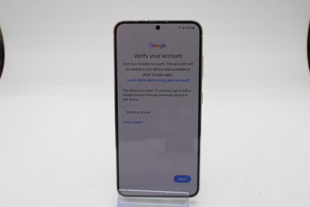 Samsung Galaxy S23, 128GB, Carrier, Google Account Locked, Sold For Parts