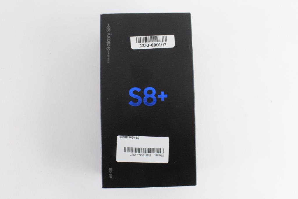 Samsung Galaxy S8+, 64GB, Carrier Unknown Property Room