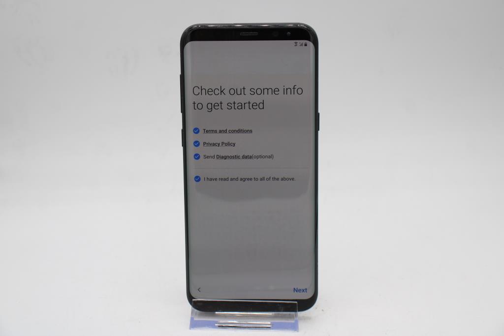 Samsung Galaxy S8+, 64GB, Unknown Carrier, Google Account Locked, Sold