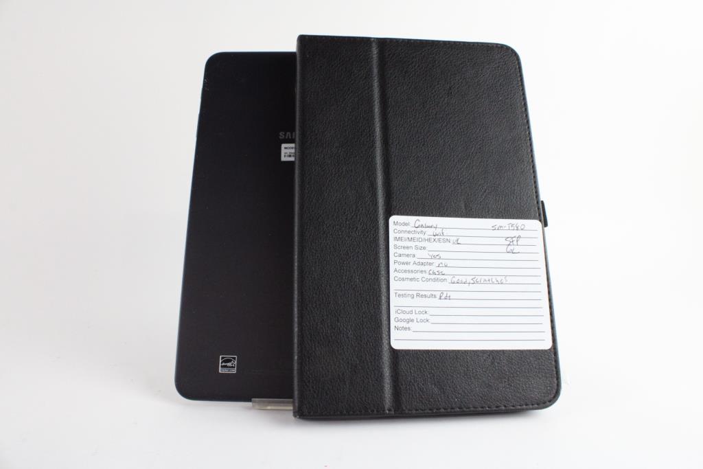 Samsung Galaxy Tab A, Google Locked, Sold For Parts Property Room