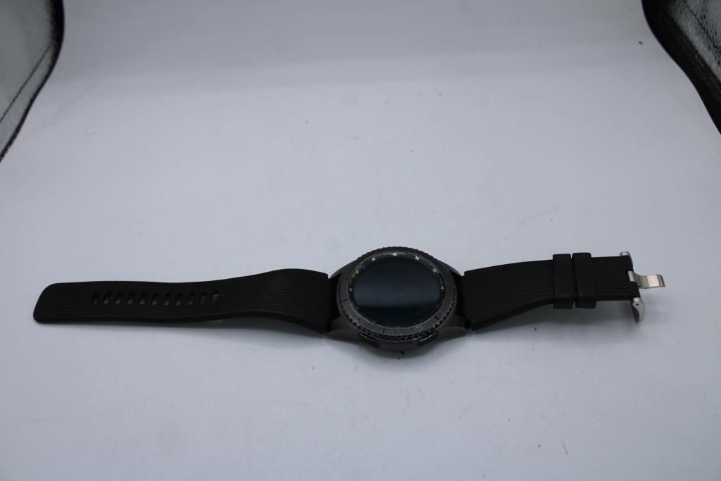 Samsung Gear S3 Frontier Watch, 46mm Stainless Steel Case, Bluetooth Only