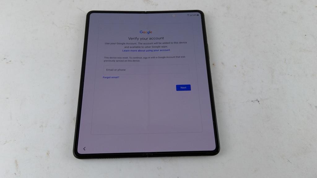 Samsung, Google Account Locked, Sold For Parts