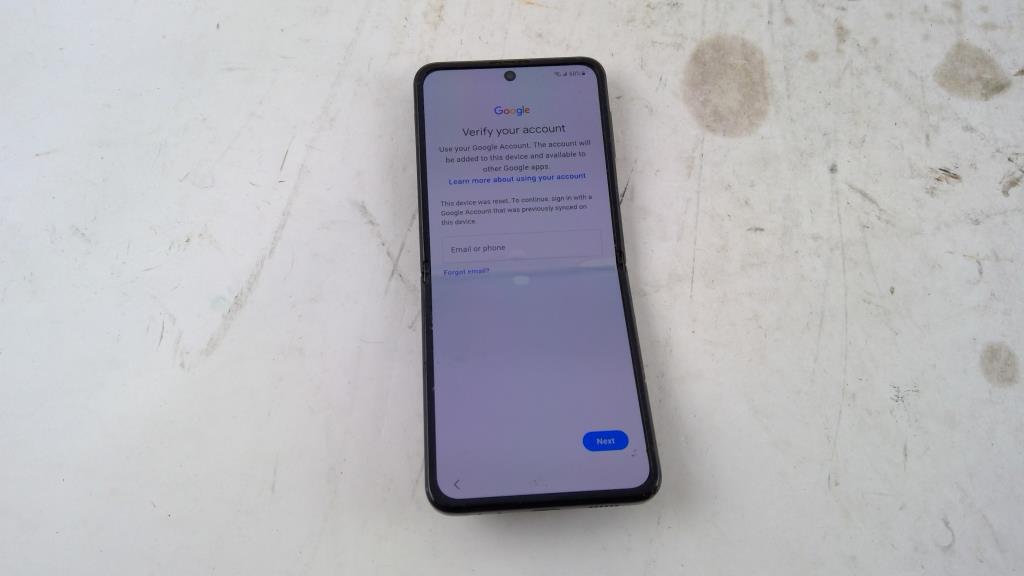 Samsung, Google Account Locked, Sold For Parts