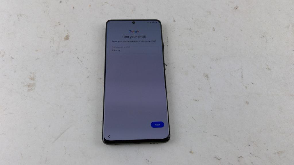 Samsung Smartphone, Google Account Locked, Sold For Parts