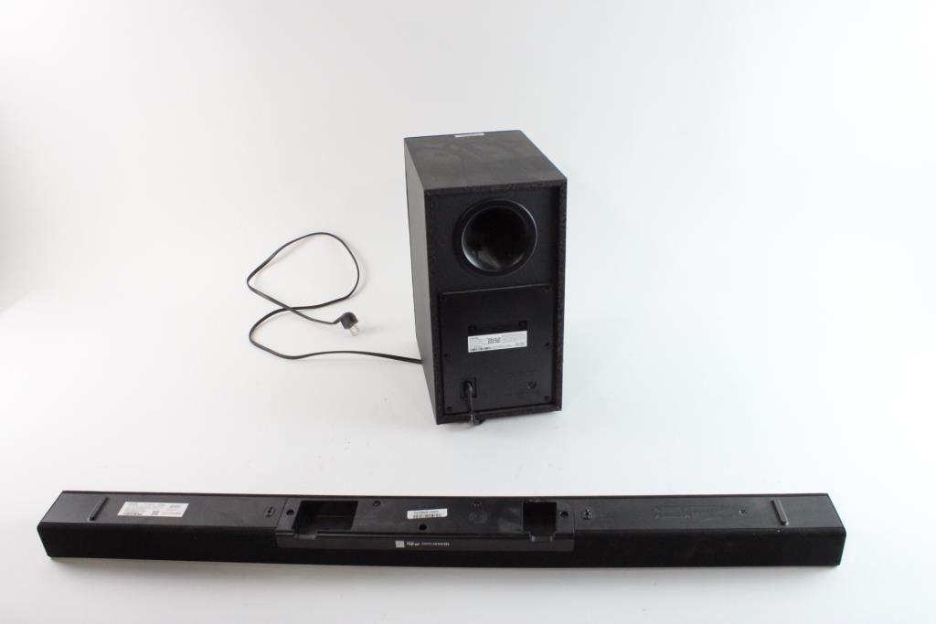 Samsung Sound Bar And Subwoofer Property Room