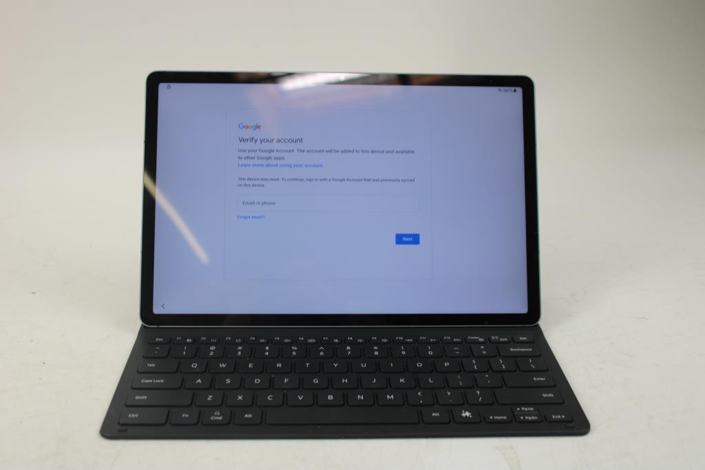Samsung Tablet, 128GB, Wi-Fi Only, Google Locked, Sold For Parts