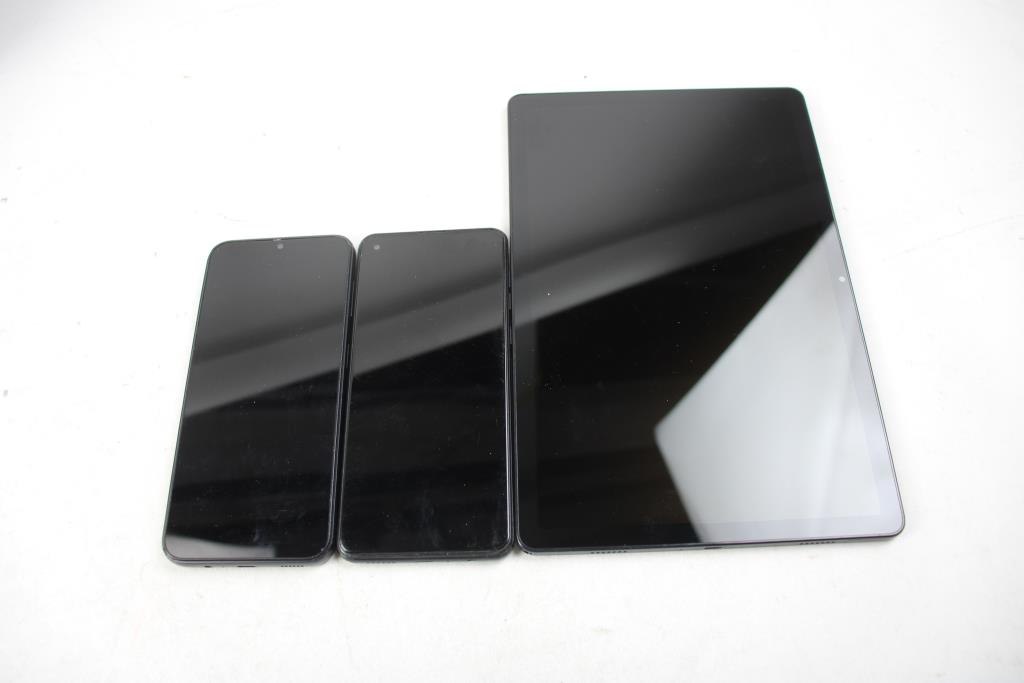Samsung Tablet And Cell Phone Bulk, 3 Pieces, Sold For Parts