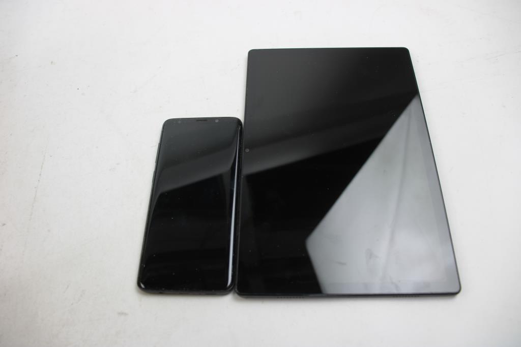 Samsung Tablet, Samsung Cell Phone Bulk Lot, 2 Pieces, Sold For Parts