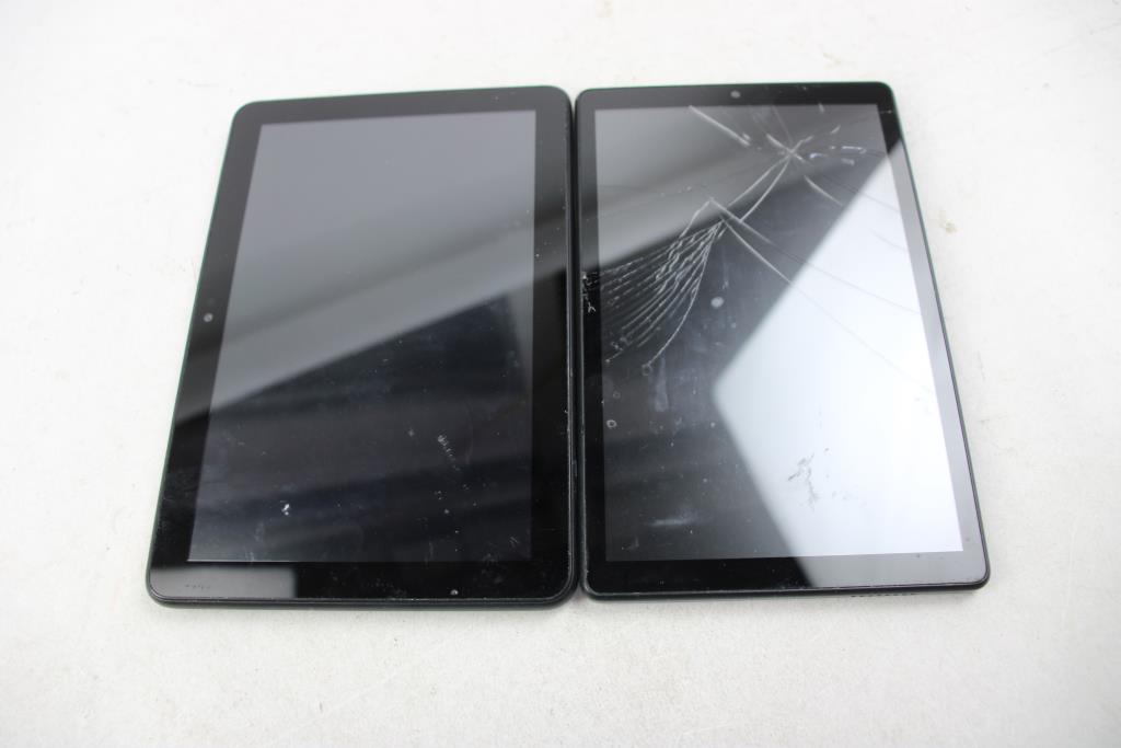 Samsung, TCL Tablet Lot, 2 Pieces, Sold For Parts