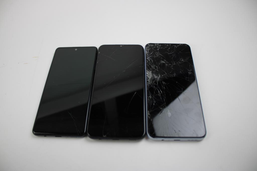 Samsung & Tmobile Cell Phone Lot, 3 Pieces, Sold For Parts