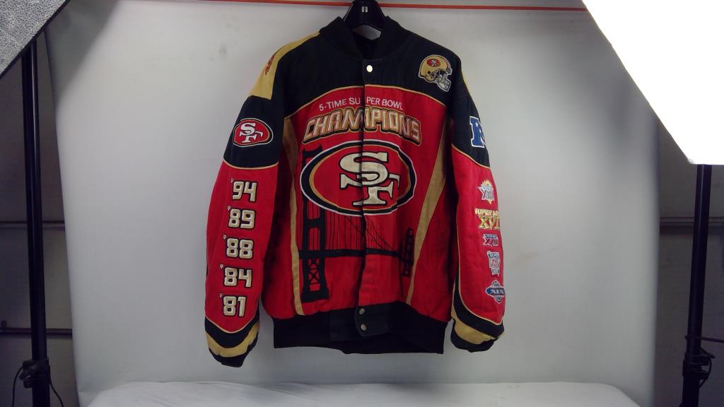 San Francisco 49ers Super Bowl Jacket Size L