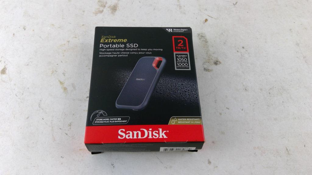Sandisk Extreme Portable SSD 2TB