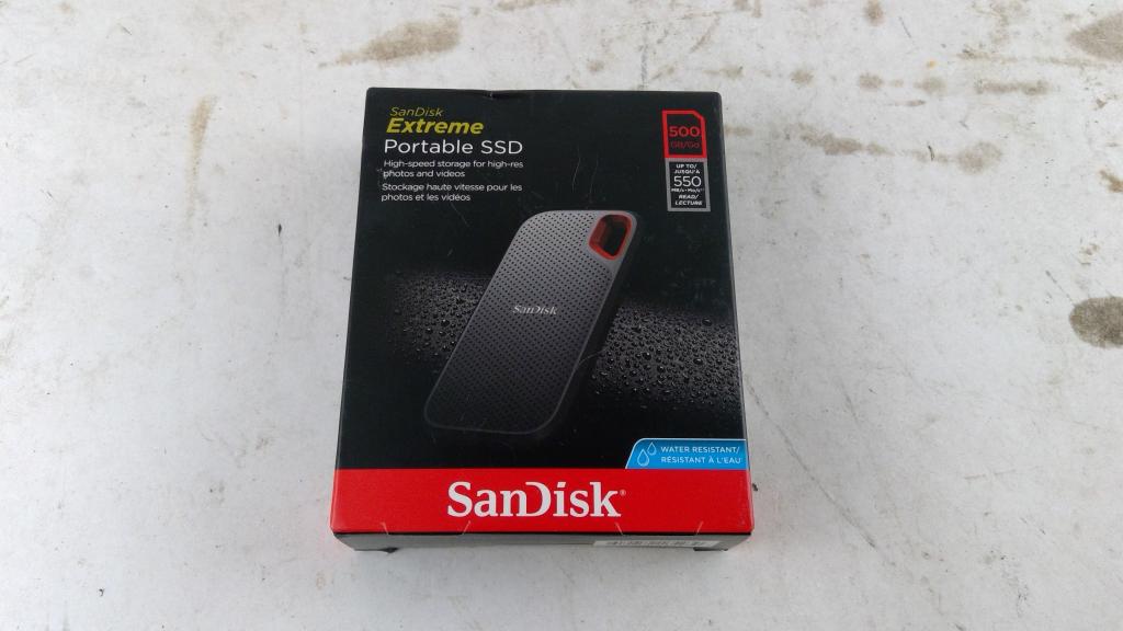 Sandisk Extreme Portable SSD 500GB