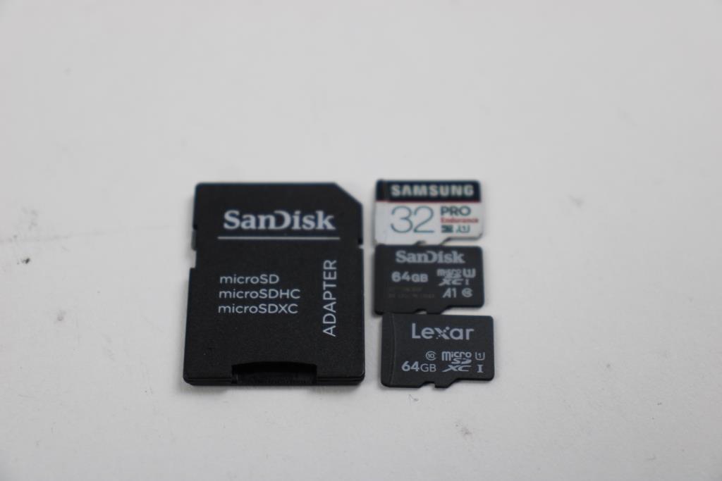 SanDisk MicroSD Adapter, SanDisk, Samsung, And More MicroSD Cards, 8 Pieces