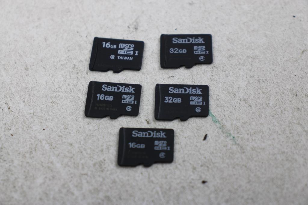 Sandisk, Samsung Microsd 8 Pieces