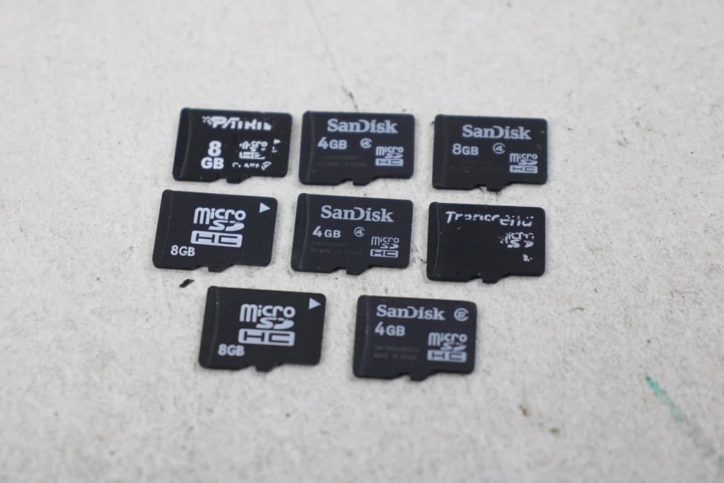 Sandisk, Transcend, Kingston Microsd, 14 Pieces