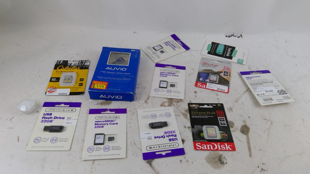 Sandisk USB Flashdrive And More 5+ Pieces