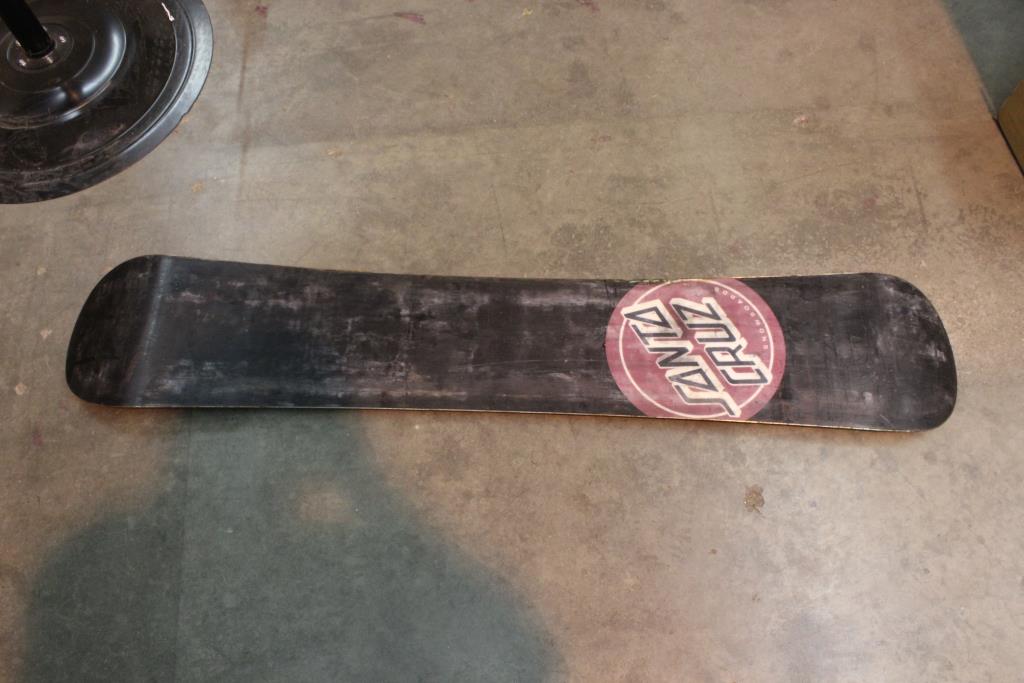 Santa Cruz Snowboard; 156cm | Property Room 