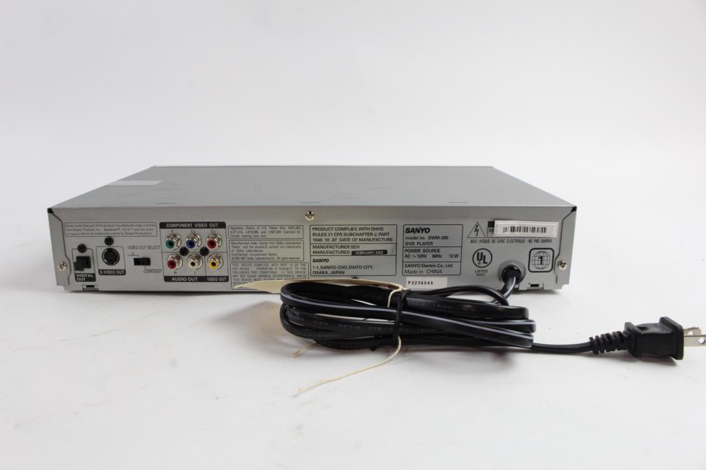 Sanyo DVD Player | Property Room