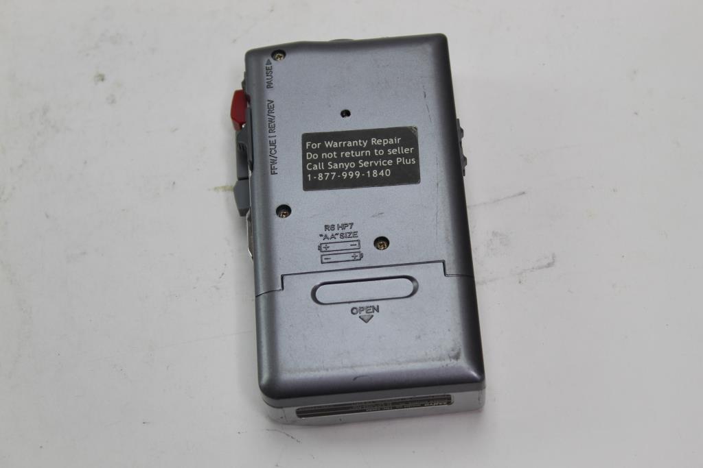 Sanyo Microcassette Recorder Property Room