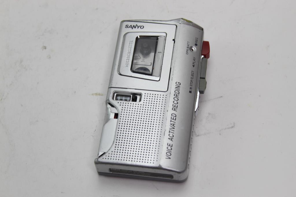 Sanyo Microcassette Recorder Property Room