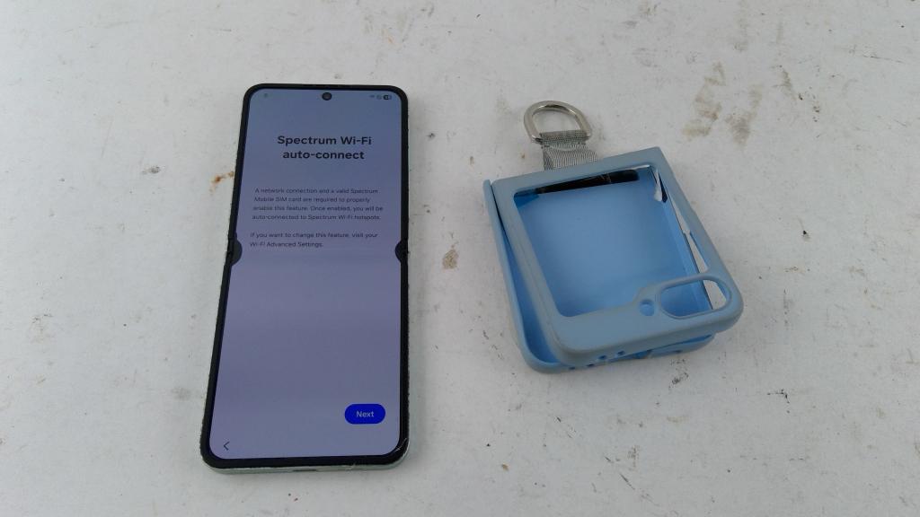 Sasmsung Flip Smartphone, Google Account Locked, Sold For Parts