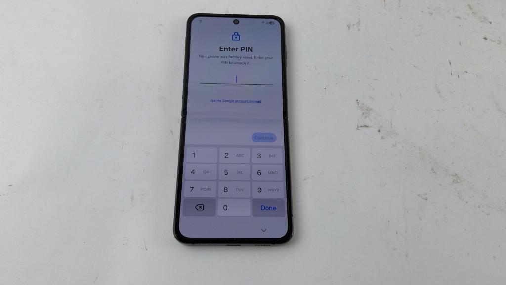 Sasmung Galaxy Fold Smartphone, Google Account Locked, Sold For Parts