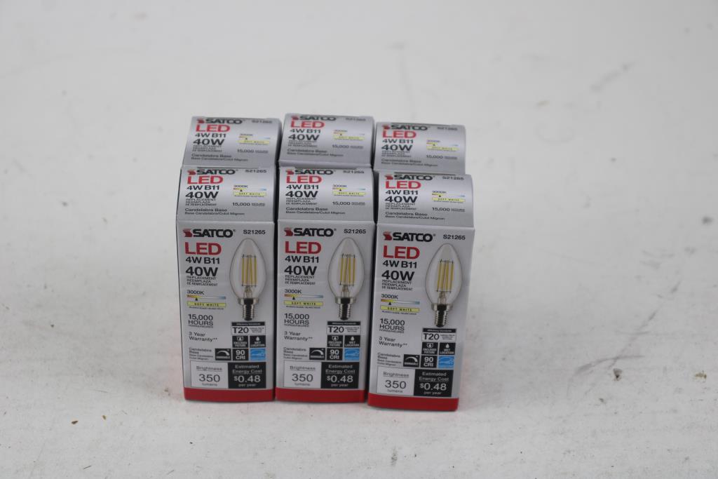 Satco LED Lamp Property Room