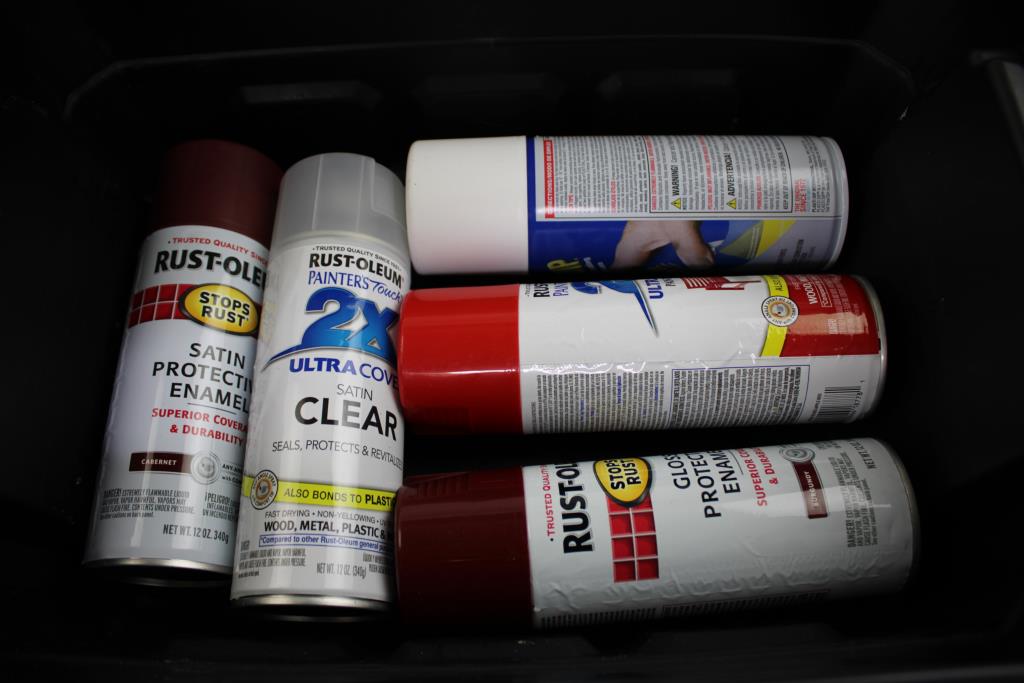 Satin Protective Enamel, Plasti-Dip Rubber Coating, Hole Sanders, And More
