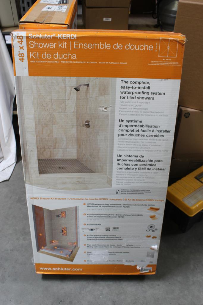 Schluter Shower Kit Property Room