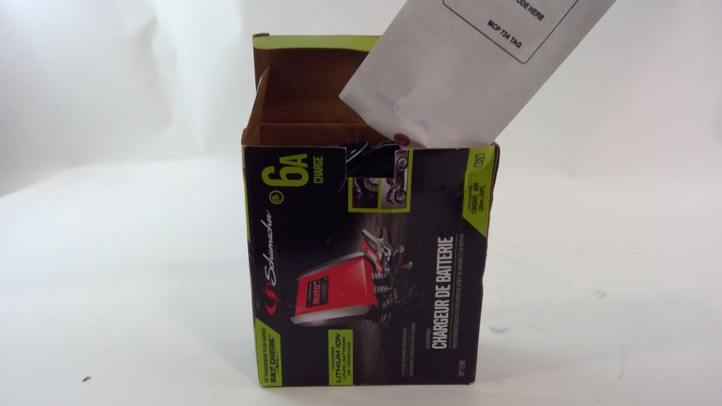 Schumacher Fully Automatic Battery Charger | Property Room