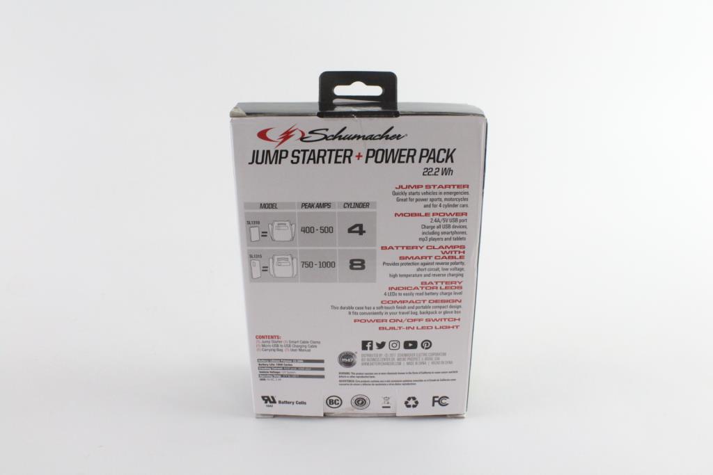 Schumacher Jump Starter + Power Pack Property Room
