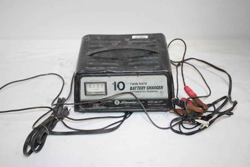 Schumacher Twin Route Battery Charger, SE-50MA | Property Room