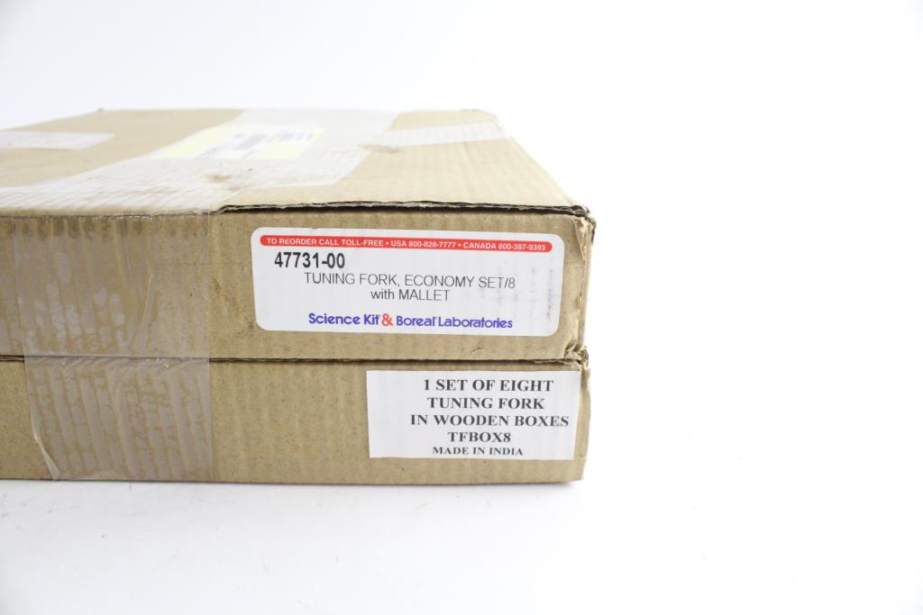 Science Kit And Boreal Laboratories Tuning Fork Economy Set With Mallet