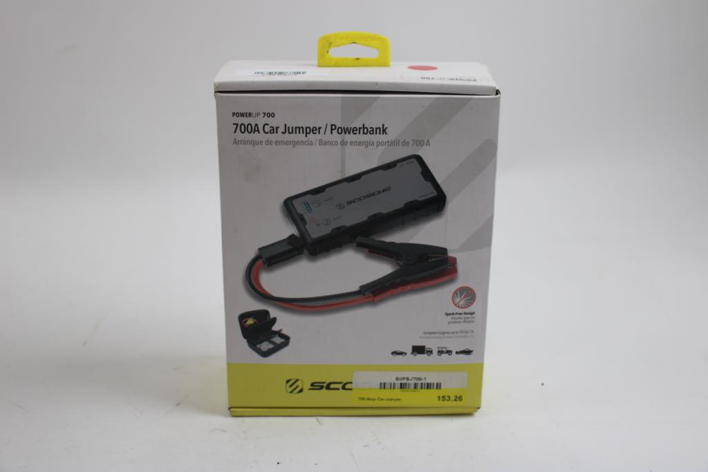 Scosche 700A Jump Starter/ Powerbank