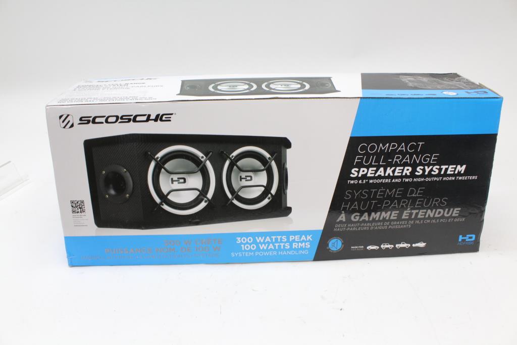 full range speaker system