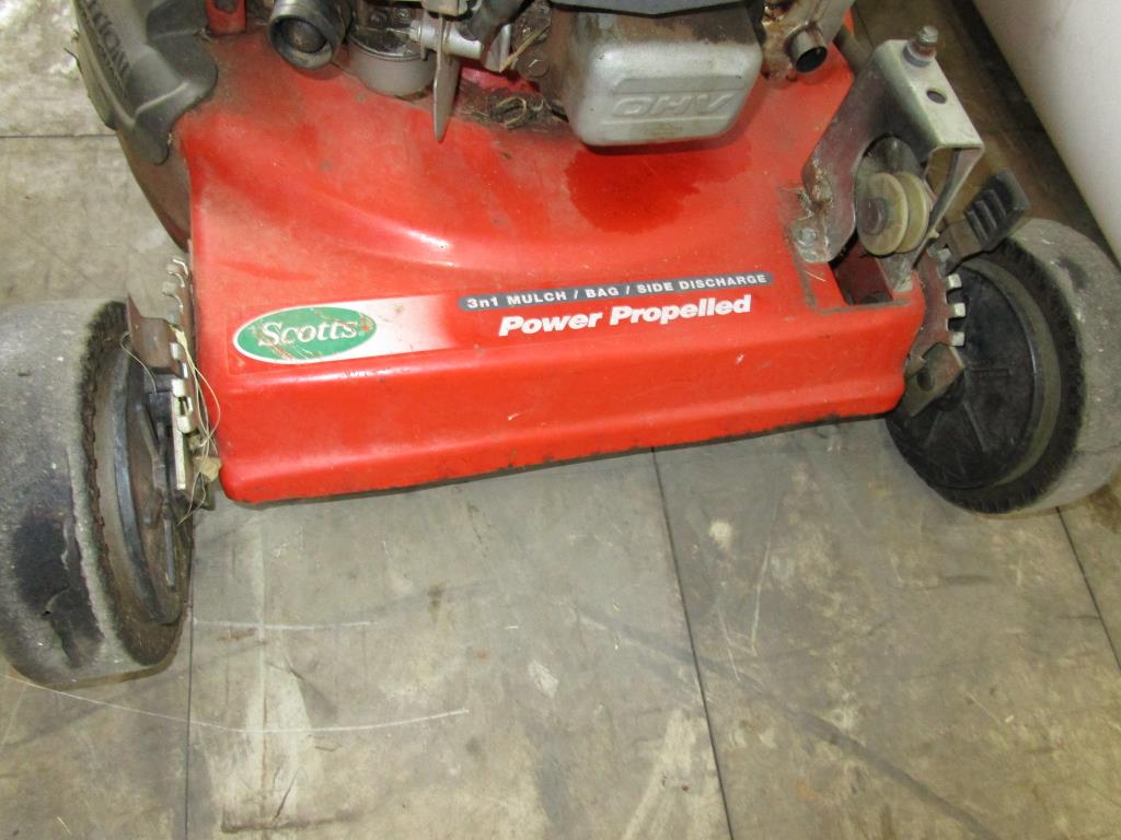 Scotts Power Propelled 3 In 1 Lawnmower Sold For Parts Property Room