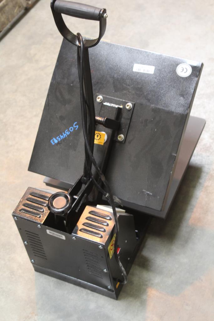 Screen Printing Heat Press Property Room